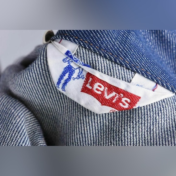 Ladies Levis  Classic Denim Harrington Jacket Size S NWOT - Picture 5 of 6